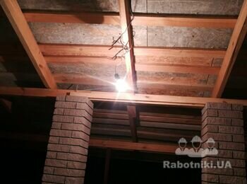 Подшивка террасы деревянной вагонкой