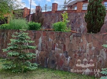 Переделать подпорную стену