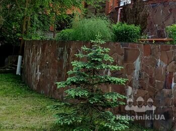 Переделать подпорную стену