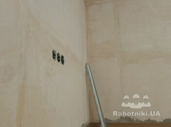 Шлифовка стен после шпаклевки 25кв.м