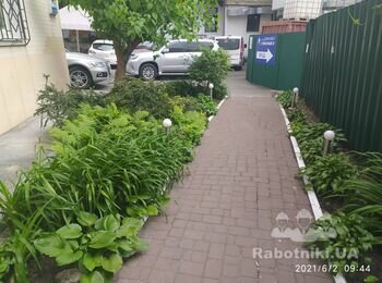 Перекладка дорожки
