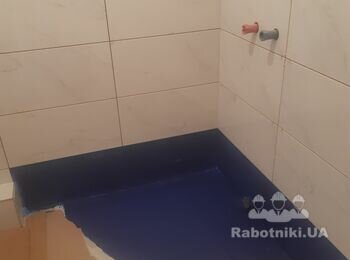 Зробити напівкруглий душовий піддон 90*90