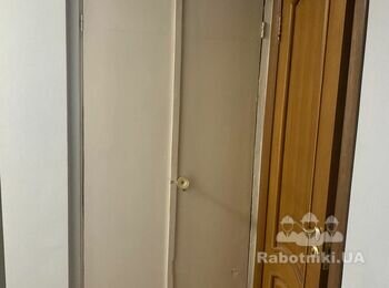 Переделка кладовки под прачечную.