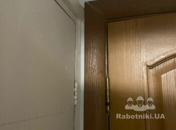 Переделка кладовки под прачечную.