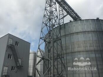 Фарбування металоконструкцій на елеваторі
