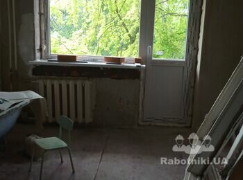 Ручная ЦПС штукатурка откосов