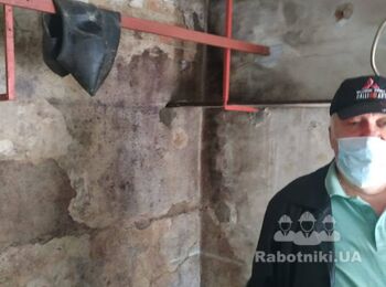 Ремонт гаража, гидроизоляция