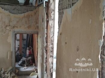 Монтаж гіпсокартону, отвори дверей