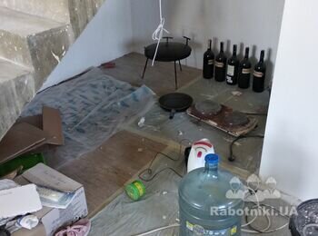Уборка дома после ремонта