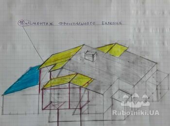 Сделать крышу