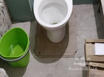 Укладка плитки в ванную 17кв м