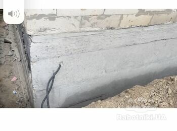 Зачистка стен болгаркой (100кв.м)