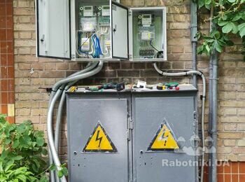 Монтаж счетчиков на сборках 0.4, 227 штук