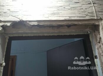 Установка откосов входной двери