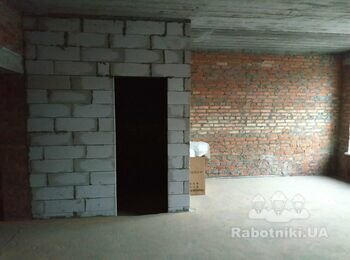 Ремонт нежитлового приміщення 40 кв. м в новобудові (низький бюджет)