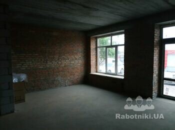 Ремонт нежитлового приміщення 40 кв. м в новобудові (низький бюджет)