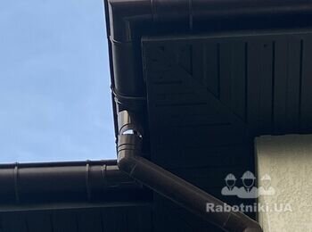 Ремонт водосточки
