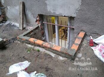 Утепление и отмостка по периметру офиса