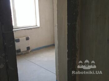 Штукатурка по маякам, шпаклевка, покраска (80 м2) в 1К (35м2) Киев