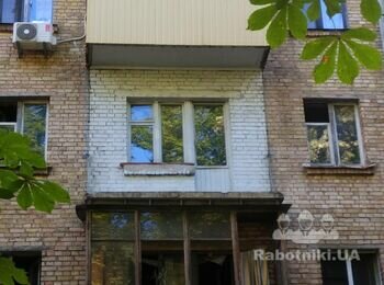 Вынос балкона по полу