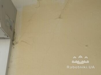 Частковий ремонт фасаду і часткова заміна пластикової вагонки.