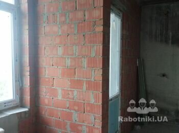 Демонтаж балконного блоку (керамоблок)