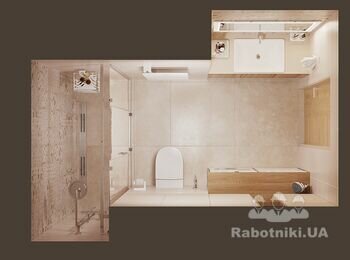 Кладка плитки в ванне (смету считаете вы)