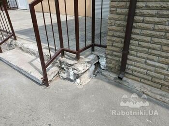 Ремонт лестничной площадки