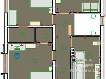 Разводка электрики и электрокотел в частном доме 140м.кв (Белогородка)