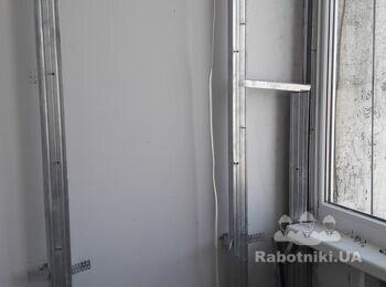 Утепление внутри лоджии и отделочные работы