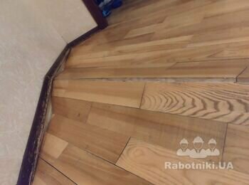 Перекласти 2 ряди паркетних дощок