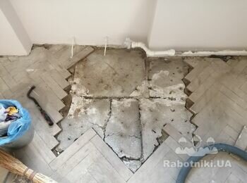 Стяжка підлоги 20 м кв в хрущовці