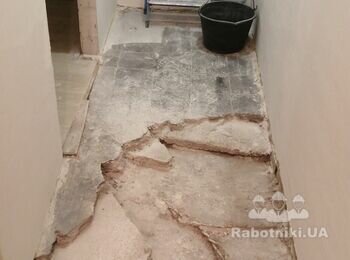 Стяжка підлоги 20 м кв в хрущовці
