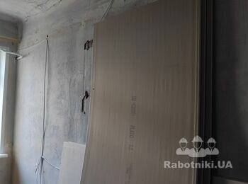 Монтаж гипсокартона 30 кв. м. в квартире