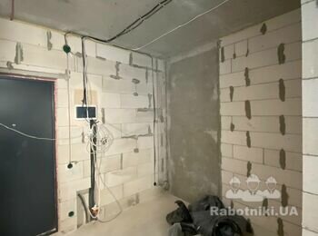 Машинна Штукатурка 1-кімнатної квартри 45м новобуд