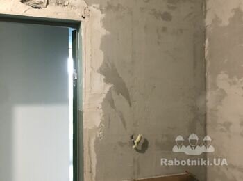 Монтаж плитки на стены в санузле 20м2
