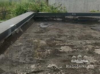 Монтаж ПВХ мембрани на плоску покрівлю (50м2)
