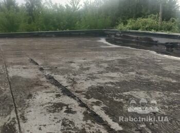 Монтаж ПВХ мембрани на плоску покрівлю (50м2)