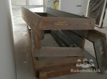 Установка міжкімнатних дверних блоків з фарбуванням 14 шт.