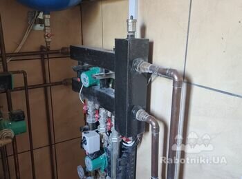 Ремонт обвязки котла