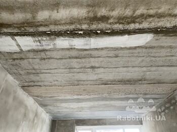 Шліфування стелі в стилі loft (Ірпінь)