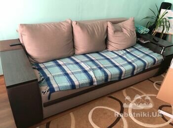 Розбір шафи, розбір дивану і перенесення дивану в іншу кімнату