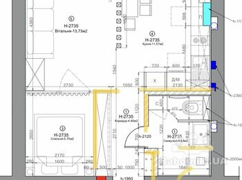 Кладка перегородок из газоблока. Обьем до 30 кв. м.
