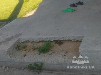 Укладка плитки на крыльцо и мансарду. Подготовительные работы