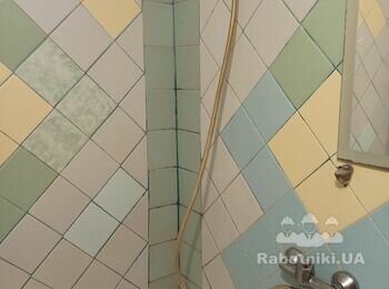 Плиткові роботи у ванній кімнаті, плюс супутні роботи