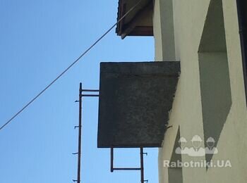 Установка водосточной системы и подшивка крыши, 35 м.п.