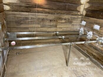 Зробити дерев'яний полог в баню