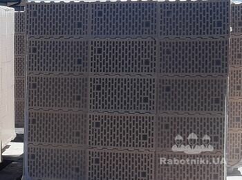 Кладка великоформатного блоку кератерм на теплий розчин