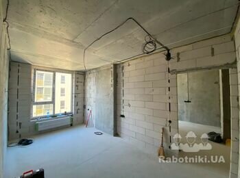 Штукатурка квартири 45м по шпалери