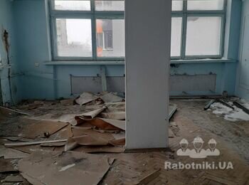 Капитальный ремонт помещений общей площадью 1164 кв. м